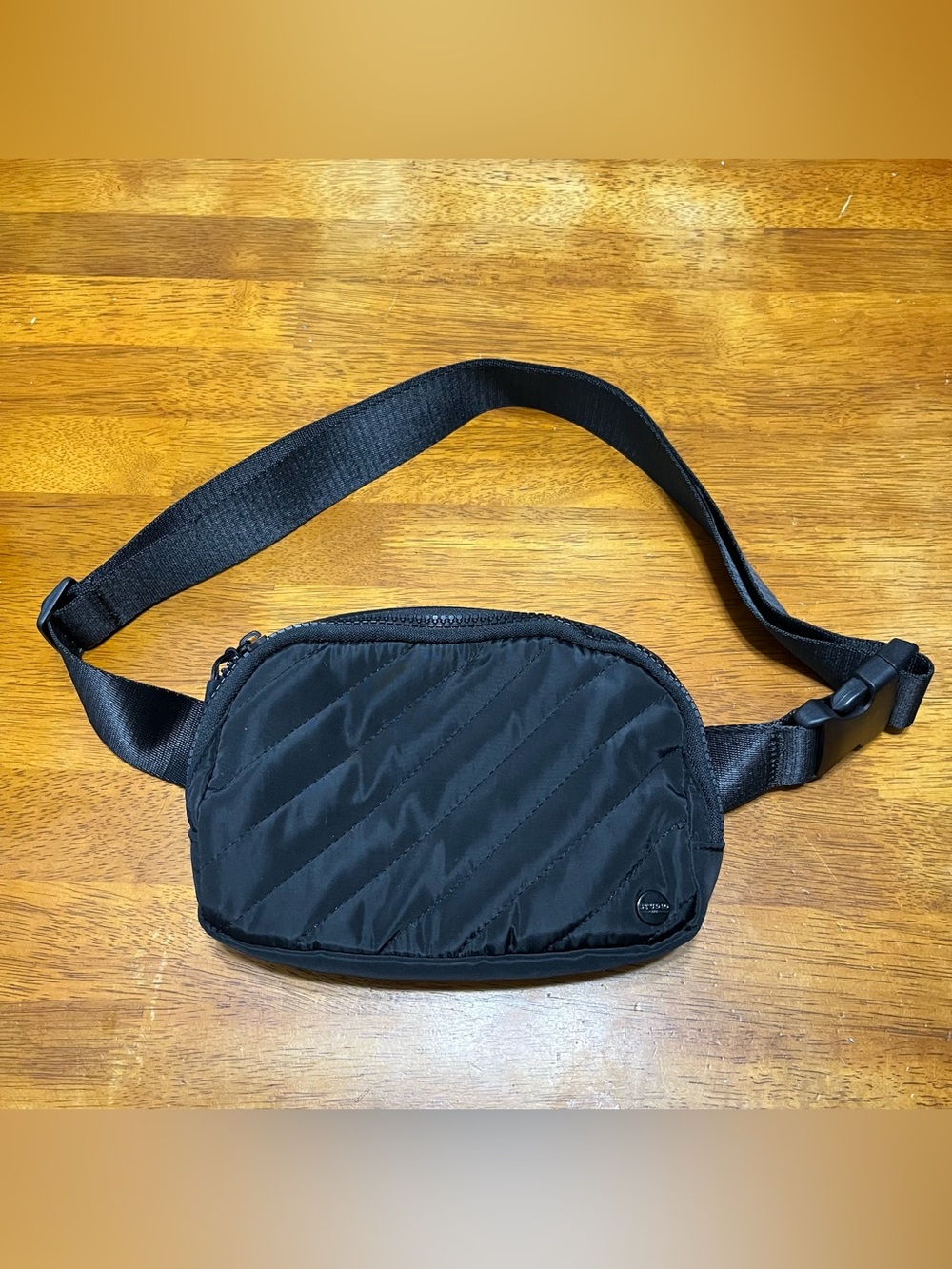 Studio black fanny pack belt bag